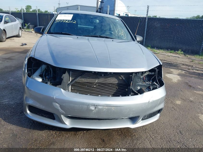 2014 Dodge Avenger Se VIN: 1C3CDZAB0EN218864 Lot: 39746212