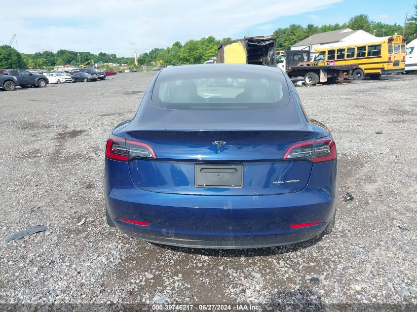 2023 Tesla Model 3 VIN: 5YJ3E1EBXPF633762 Lot: 39746217