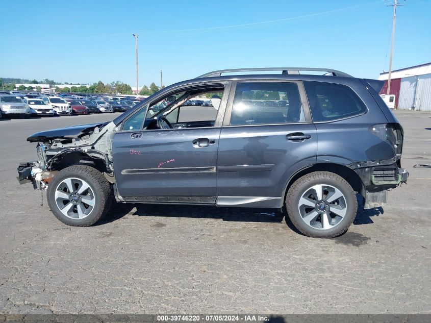 2018 Subaru Forester 2.5I Premium VIN: JF2SJAGC8JH499825 Lot: 39746220