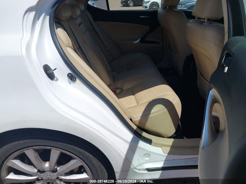 2008 Lexus Is 250 VIN: JTHCK262985022460 Lot: 39746228