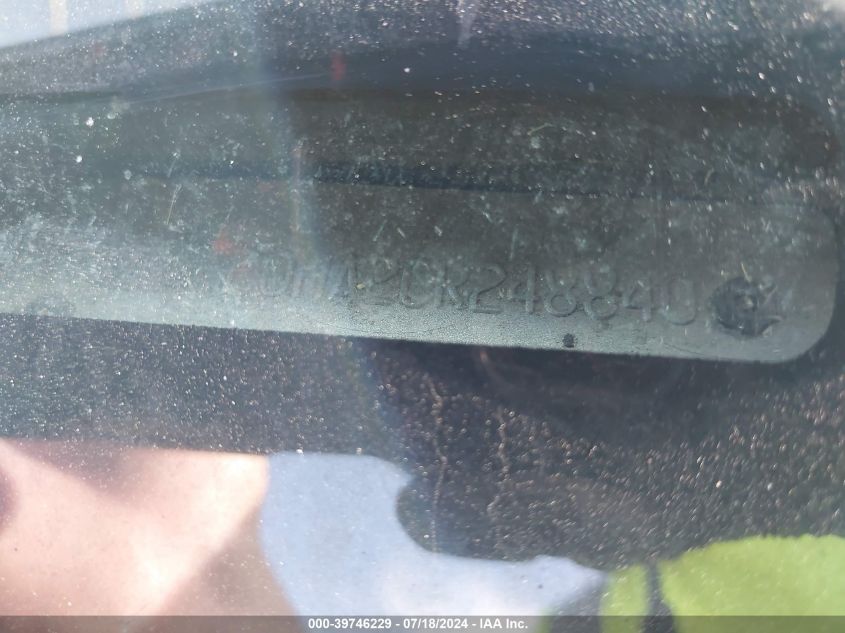 2012 Ford Fusion Se VIN: 3FAHP0HA2CR248840 Lot: 39746229