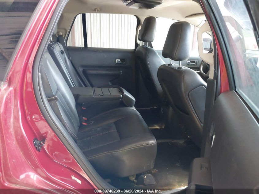 2008 Ford Edge Sel VIN: 2FMDK38C68BA74198 Lot: 39746239