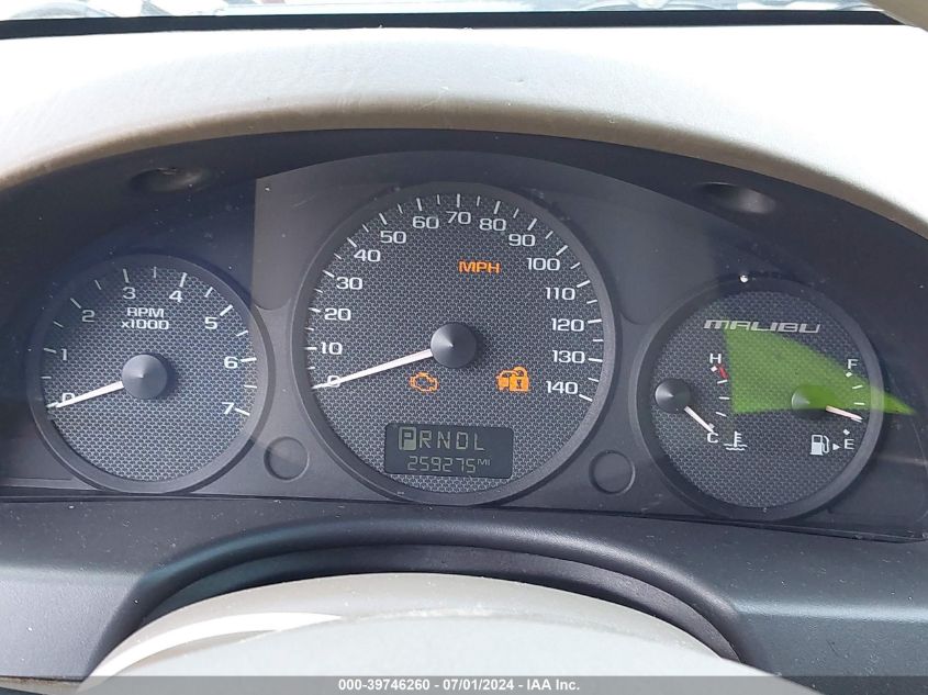 2005 Chevrolet Malibu Ls VIN: 1G1ZT54825F114896 Lot: 39746260