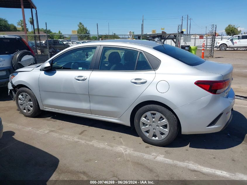 2023 Kia Rio Lx VIN: 3KPA24AD3PE538846 Lot: 39746269