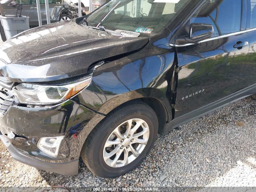 2020 Chevrolet Equinox Fwd Lt 1.5L Turbo VIN: 2GNAXKEV9L6159604 Lot: 39746277