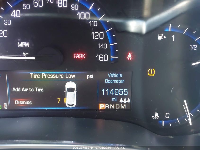 2015 Cadillac Srx Luxury Collection VIN: 3GYFNBE36FS569991 Lot: 39746279