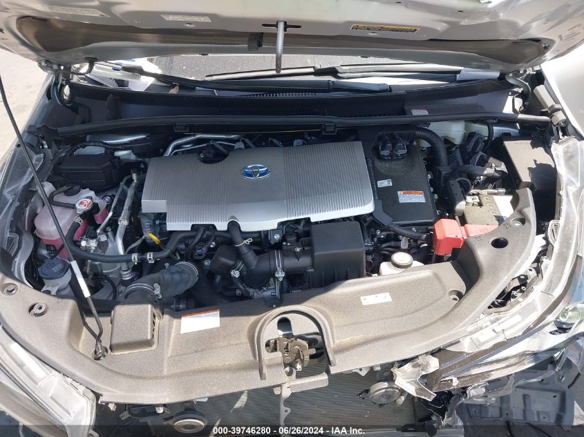 2022 Toyota Prius Night Shade/L/Le/Xle/Limited VIN: JTDKAMFU6N3179173 Lot: 39746280