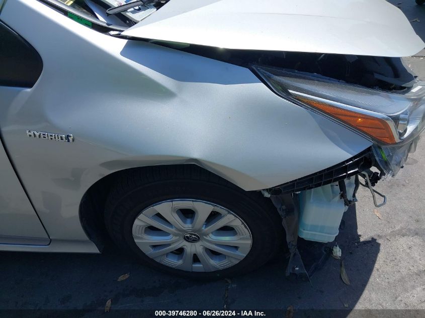 2022 Toyota Prius Night Shade/L/Le/Xle/Limited VIN: JTDKAMFU6N3179173 Lot: 39746280