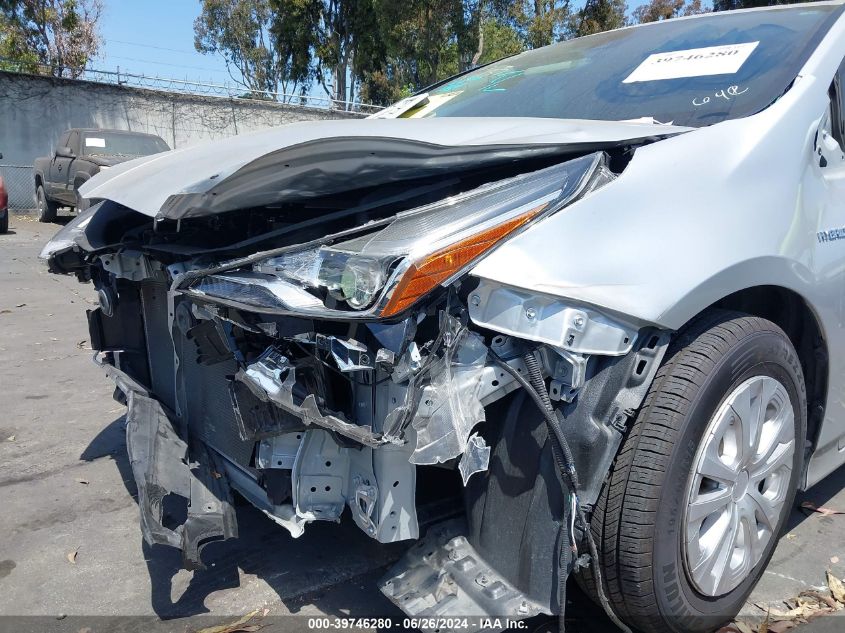 2022 Toyota Prius Night Shade/L/Le/Xle/Limited VIN: JTDKAMFU6N3179173 Lot: 39746280