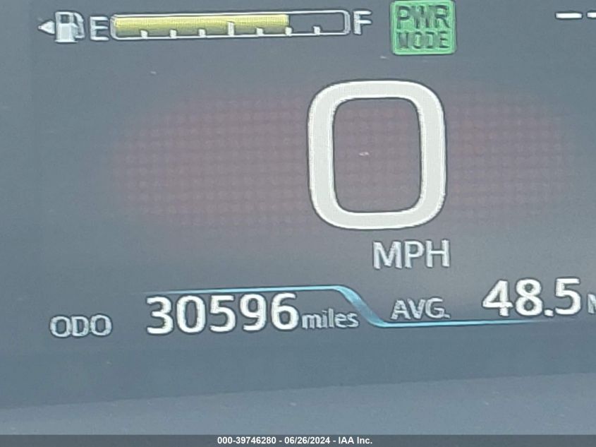 2022 Toyota Prius Night Shade/L/Le/Xle/Limited VIN: JTDKAMFU6N3179173 Lot: 39746280