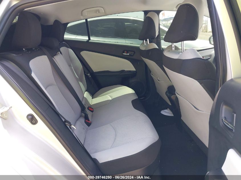 2022 Toyota Prius Night Shade/L/Le/Xle/Limited VIN: JTDKAMFU6N3179173 Lot: 39746280