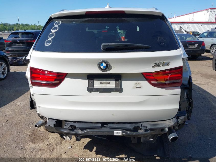 2017 BMW X5 xDrive35I VIN: 5UXKR0C34H0V75412 Lot: 39746323