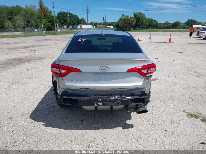2015 Hyundai Sonata Se VIN: 5NPEB4AC0BH118362 Lot: 39746335