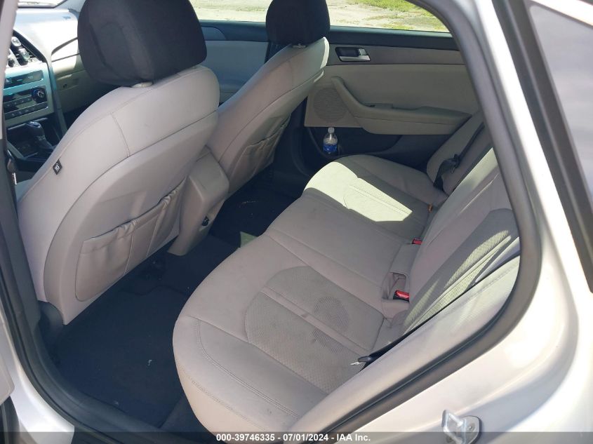 2015 Hyundai Sonata Se VIN: 5NPEB4AC0BH118362 Lot: 39746335