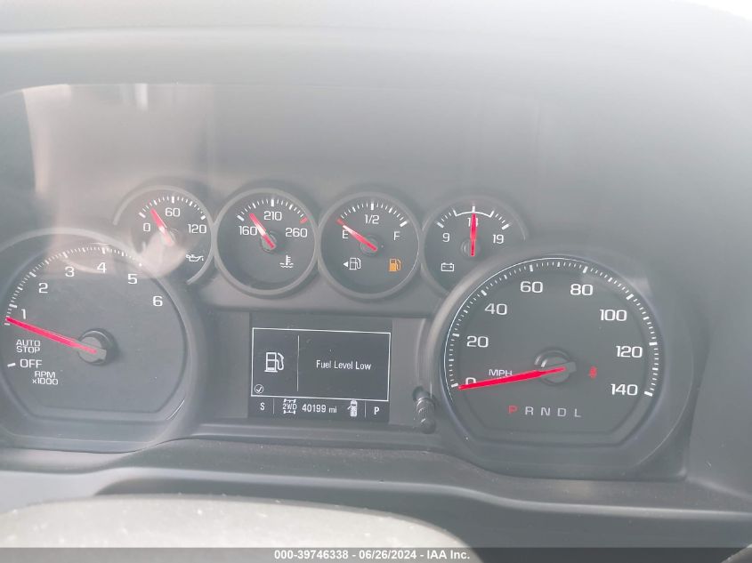 2021 Chevrolet Silverado 1500 4Wd Short Bed Custom VIN: 1GCPYBEK7MZ195688 Lot: 39746338