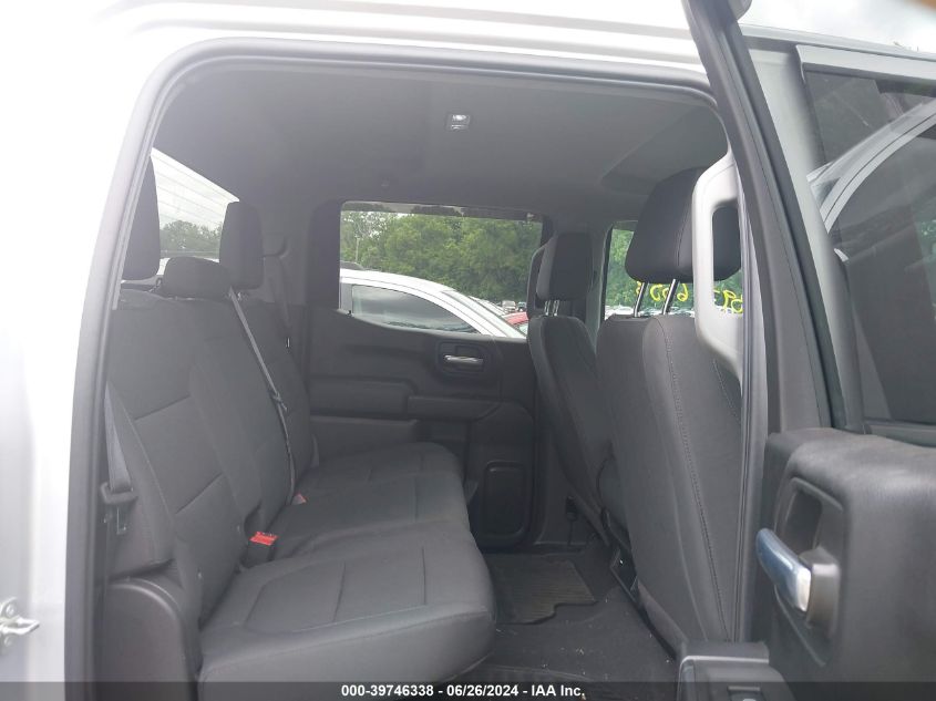 2021 Chevrolet Silverado 1500 4Wd Short Bed Custom VIN: 1GCPYBEK7MZ195688 Lot: 39746338