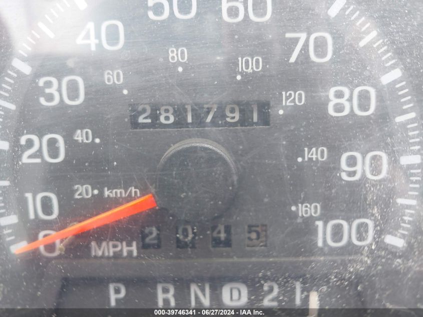 1998 Ford F-150 VIN: 2FTZX17W1WCA71843 Lot: 39746341