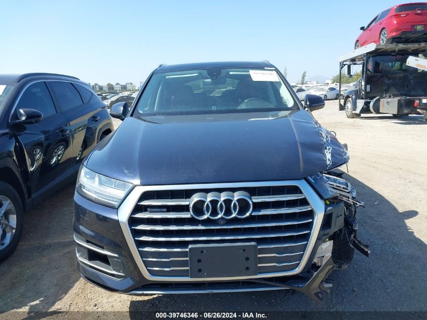 2017 Audi Q7 Premium Plus VIN: WA1LAAF74HD057613 Lot: 39746346