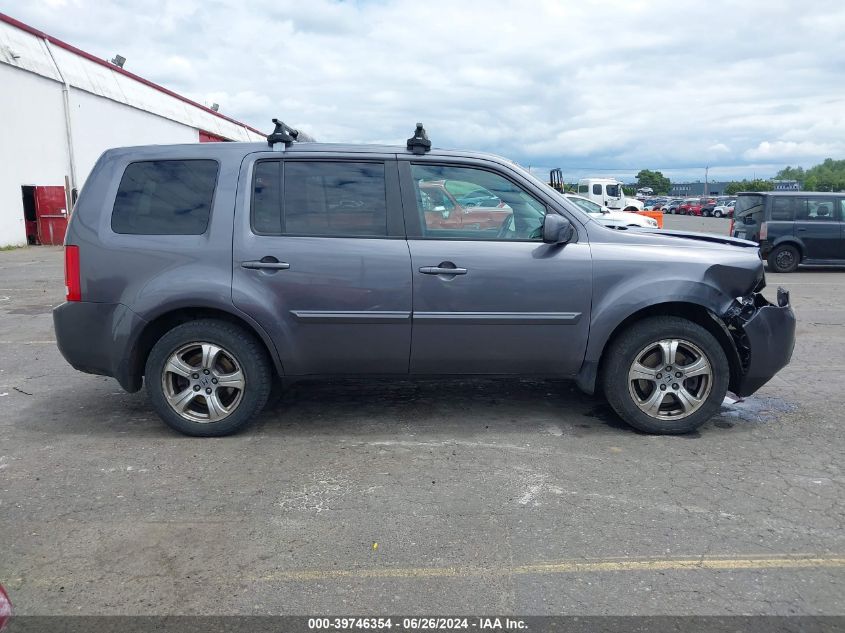 2015 Honda Pilot Ex-L VIN: 5FNYF4H51FB063143 Lot: 39746354