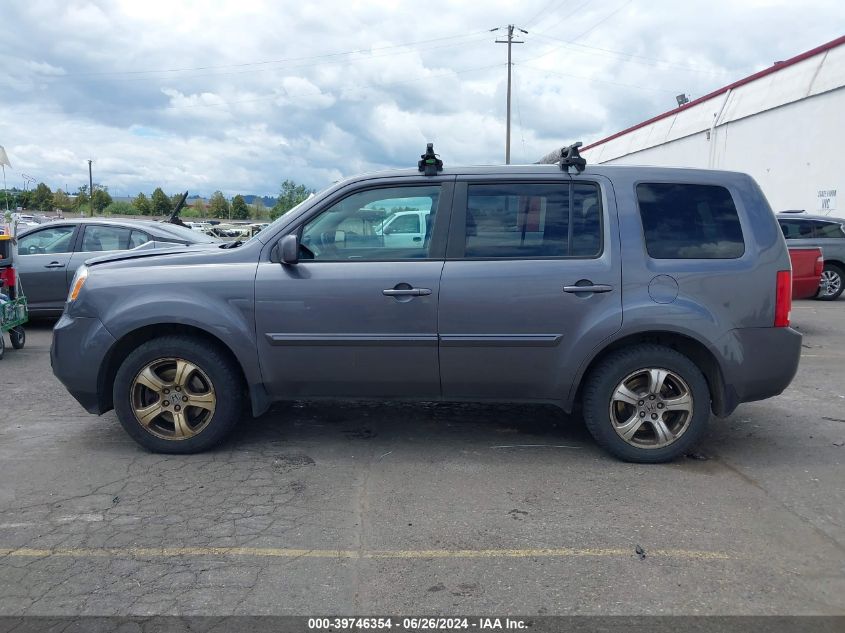 2015 Honda Pilot Ex-L VIN: 5FNYF4H51FB063143 Lot: 39746354