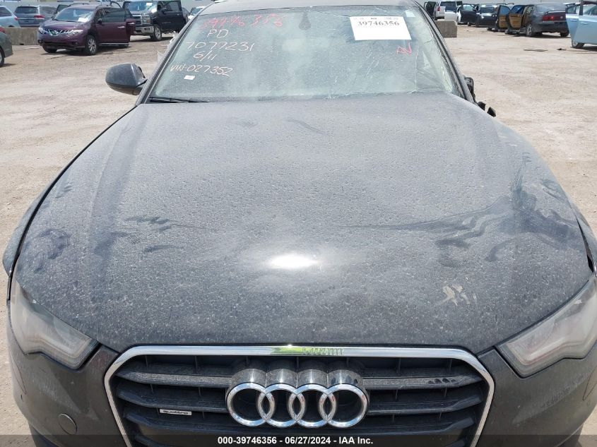 2014 Audi A6 3.0T Premium Plus VIN: WAUFGAFC4EN027352 Lot: 39746356