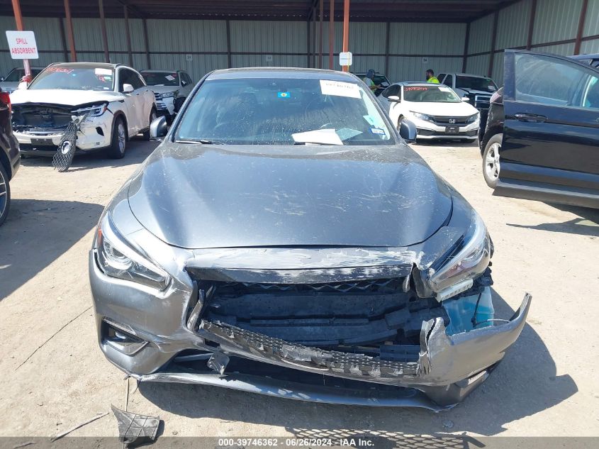 2019 Infiniti Q50 Luxe/Sport/Signature Edit VIN: JN1EV7AP9KM514021 Lot: 39746362