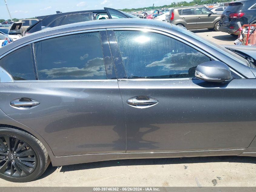 2019 Infiniti Q50 Luxe/Sport/Signature Edit VIN: JN1EV7AP9KM514021 Lot: 39746362