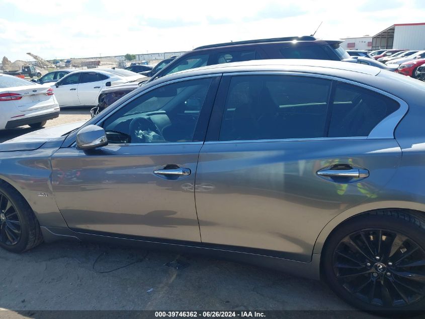 2019 Infiniti Q50 Luxe/Sport/Signature Edit VIN: JN1EV7AP9KM514021 Lot: 39746362