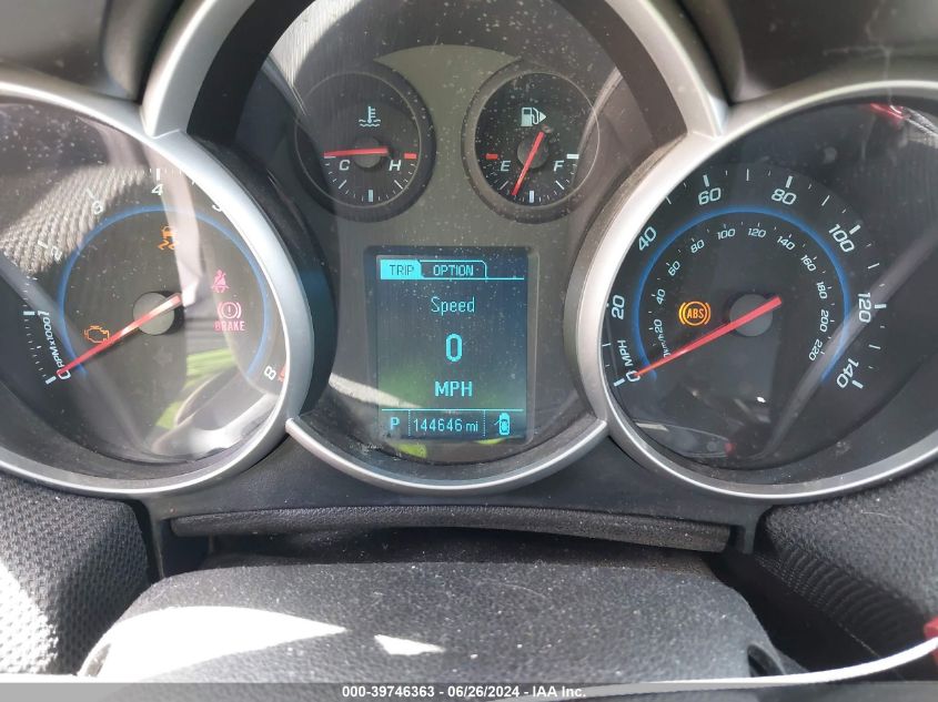 2014 Chevrolet Cruze 1Lt Auto VIN: 1G1PC5SBXE7181844 Lot: 39746363