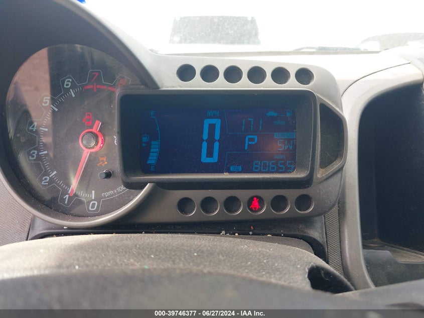 2014 Chevrolet Sonic Ltz Auto VIN: 1G1JE5SH7E4133384 Lot: 39746377