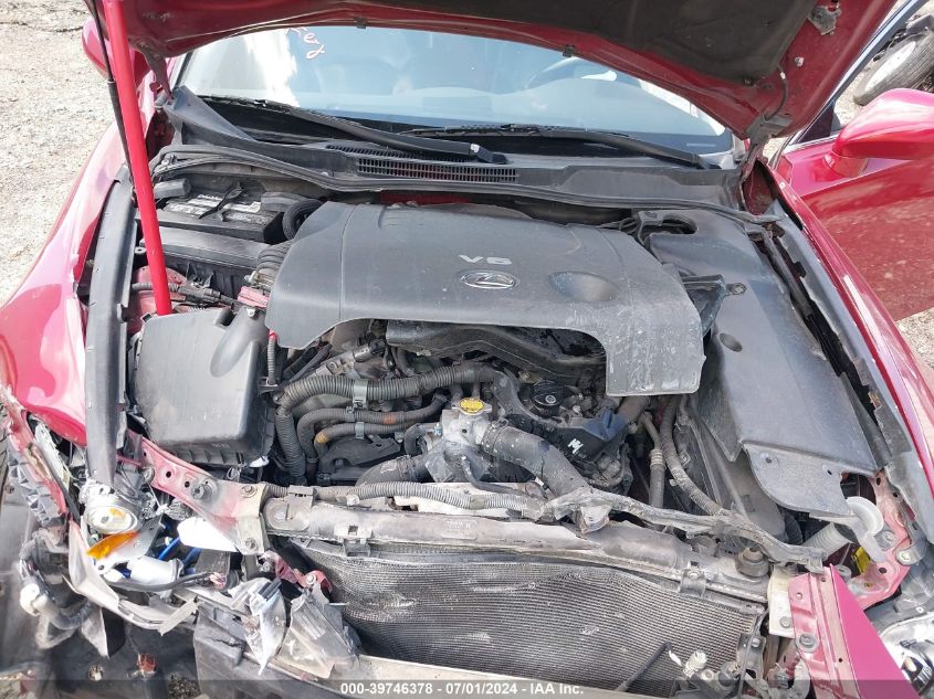 2008 Lexus Is 250 VIN: JTHBK262X82074726 Lot: 39746378