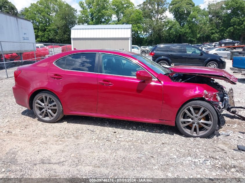 2008 Lexus Is 250 VIN: JTHBK262X82074726 Lot: 39746378