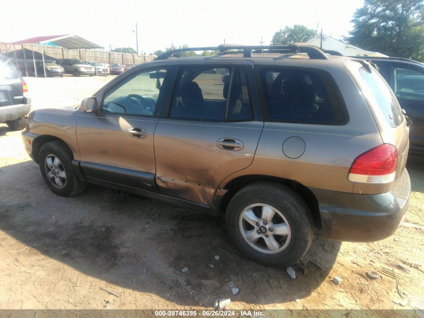 KM8SC13D56U036512 | 2006 HYUNDAI SANTA FE