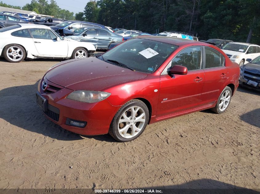 JM1BK323981176952 | 2008 MAZDA MAZDA3