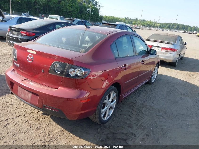 JM1BK323981176952 | 2008 MAZDA MAZDA3