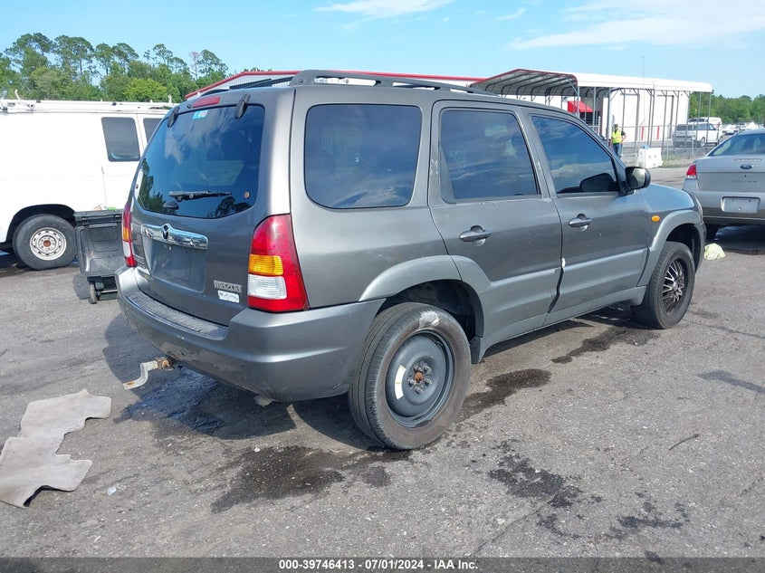 2002 Mazda Tribute Es V6/Lx V6 VIN: 4F2YU08152KM54630 Lot: 39746413