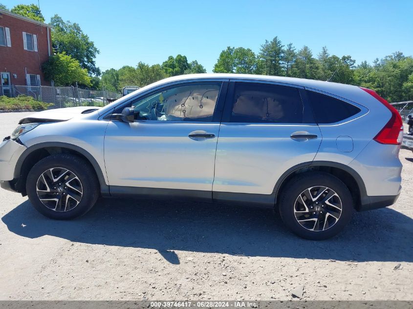 2016 Honda Cr-V Se VIN: 5J6RM4H44GL096275 Lot: 39746417