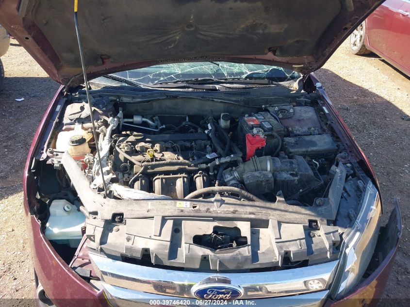 2012 Ford Fusion Se VIN: 3FAHP0HAXCR348507 Lot: 39746420