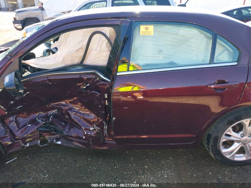 2012 Ford Fusion Se VIN: 3FAHP0HAXCR348507 Lot: 39746420