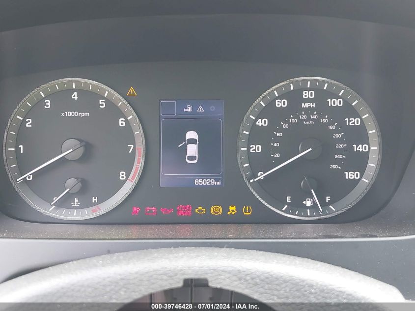 2017 Hyundai Sonata VIN: 5NPE24AFXHH451798 Lot: 39746428