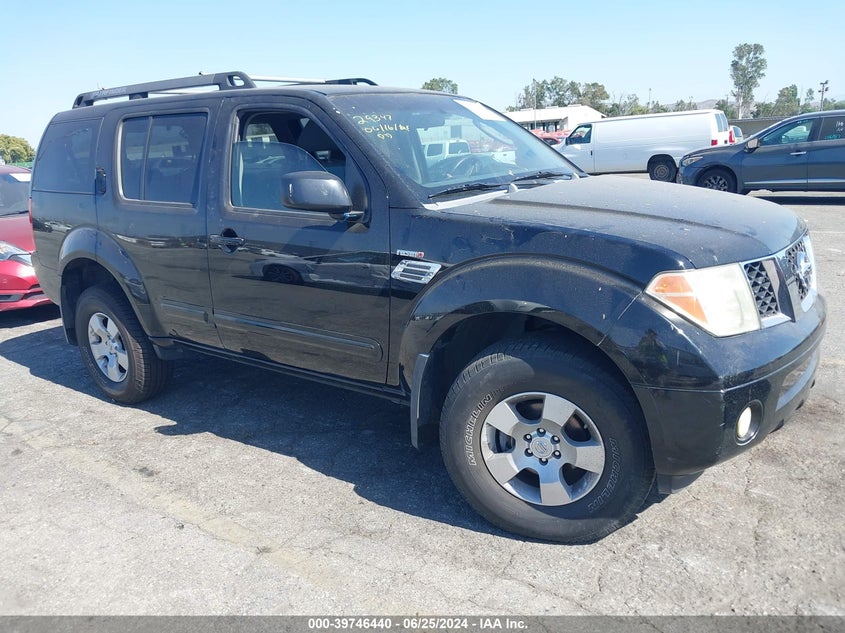2007 Nissan Pathfinder S VIN: 5N1AR18U37C615282 Lot: 39746440