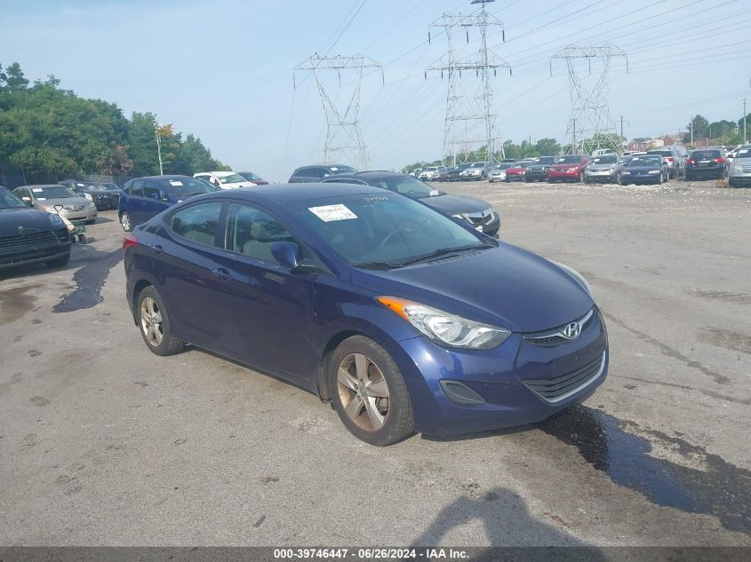 2013 Hyundai Elantra Gls VIN: 5NPDH4AE2DH374808 Lot: 39746447