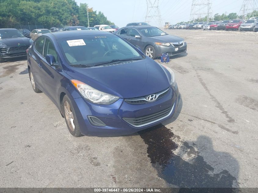 2013 Hyundai Elantra Gls VIN: 5NPDH4AE2DH374808 Lot: 39746447