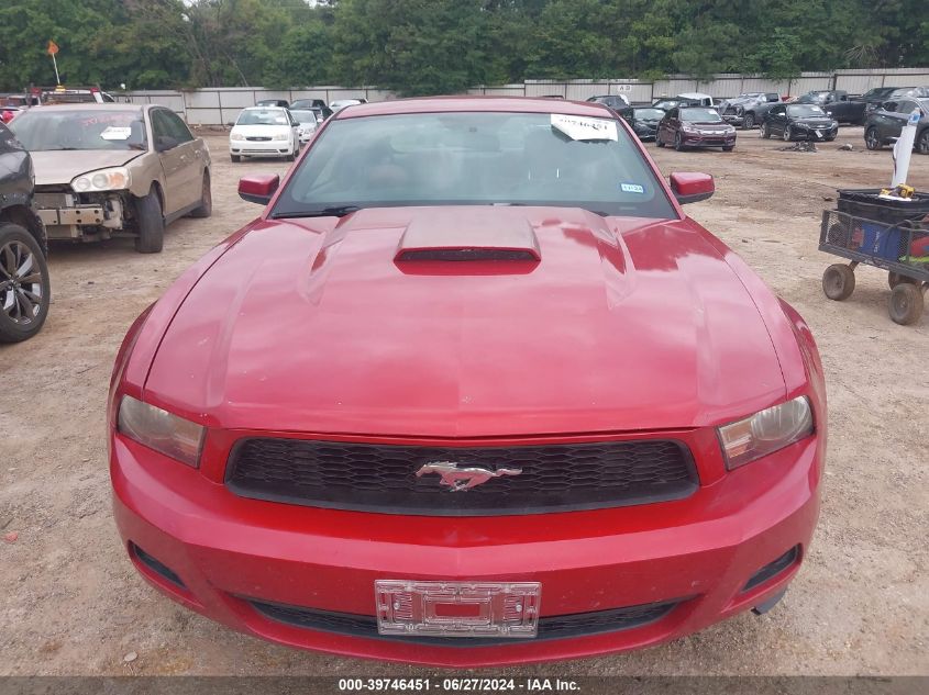 2010 Ford Mustang V6/V6 Premium VIN: 1ZVBP8AN1A5166235 Lot: 39746451