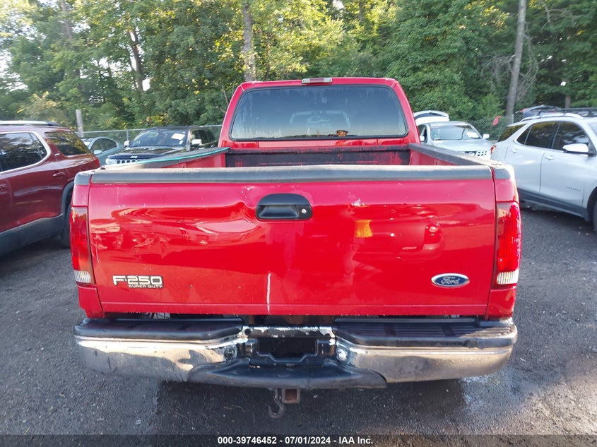 1999 Ford F-250 Lariat/Xl/Xlt VIN: 1FTNX21F4XEC89039 Lot: 39746452