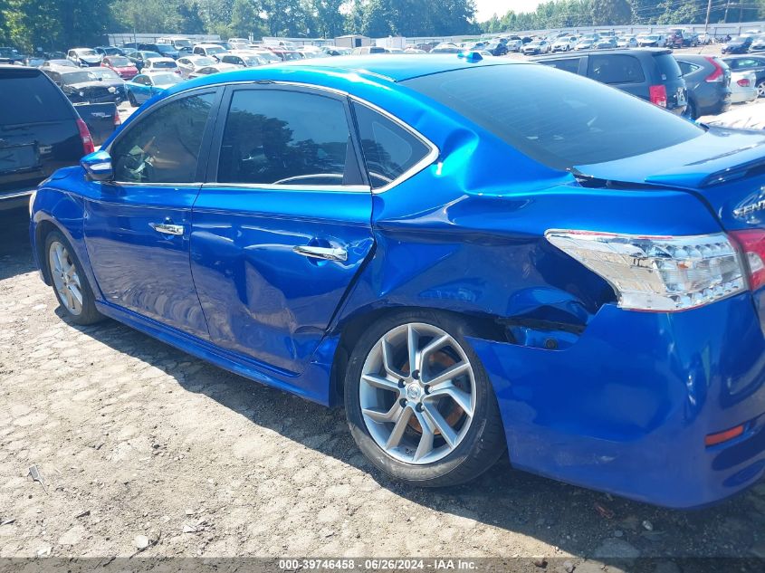 2015 Nissan Sentra Sr VIN: 3N1AB7AP6FY242182 Lot: 39746458