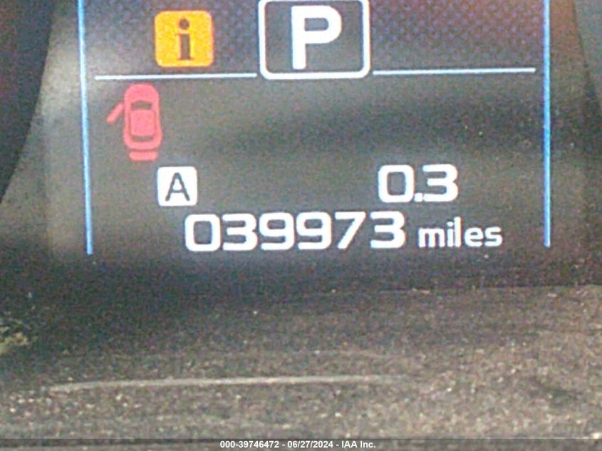 2018 Subaru Outback 2.5I Premium VIN: 4S4BSAHC5J3370766 Lot: 39746472