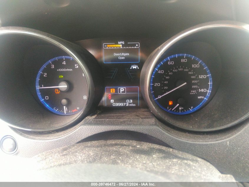 2018 Subaru Outback 2.5I Premium VIN: 4S4BSAHC5J3370766 Lot: 39746472