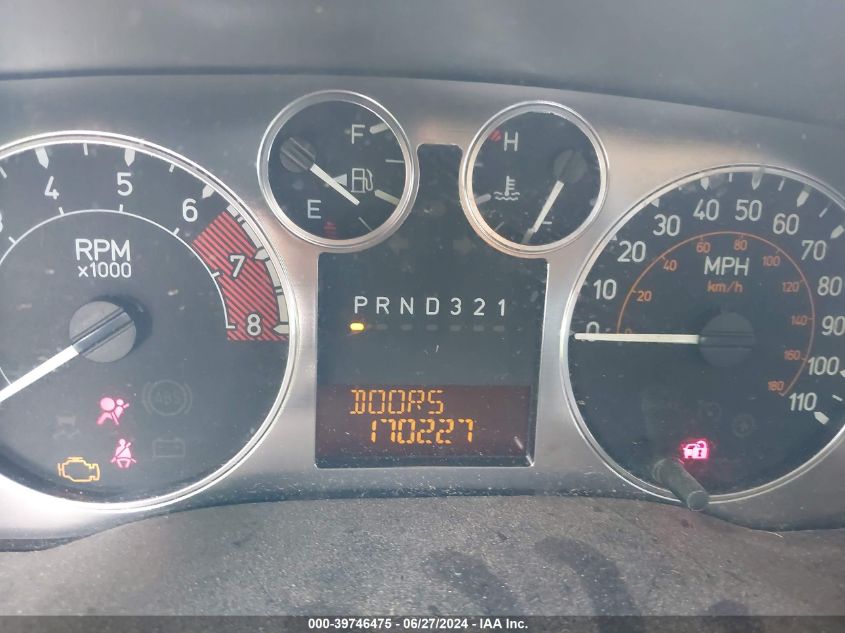 2008 Hummer H3 Suv VIN: 5GTEN13E488189536 Lot: 39746475