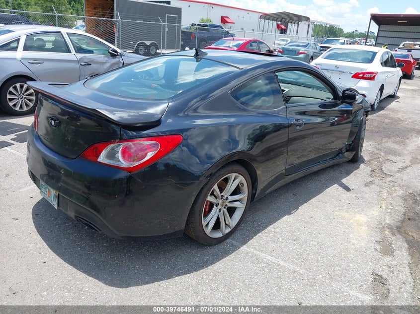 2011 Hyundai Genesis 3.8 Track VIN: KMHHU6KH0BU052006 Lot: 39746491